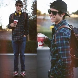 ❤️ AA plaid flannel